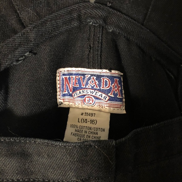 Nevada Jeanswear black denim coveralls - Picture 3 of 4